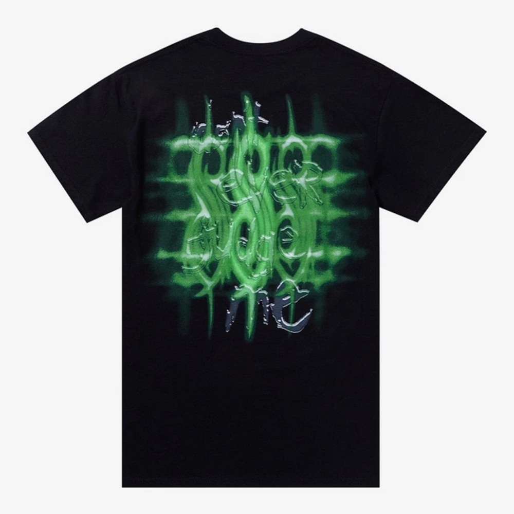 SlipKnot Black and Green Graphic Men's Shirt NWOT